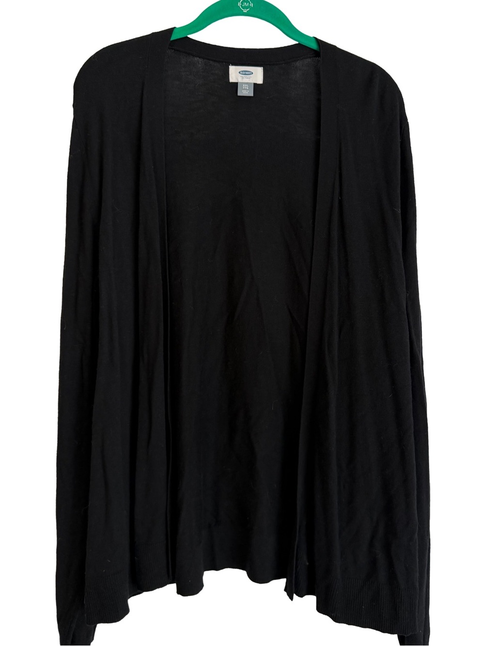 Old Navy Women’s Black Open Front Cardigan Sweater Size XXL